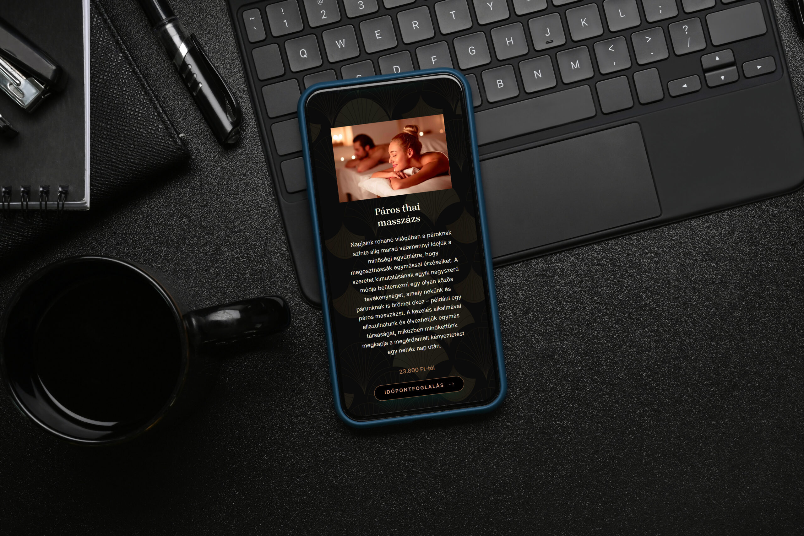 Weboldalt készítettünk a zenitmasszazs.hu-nak